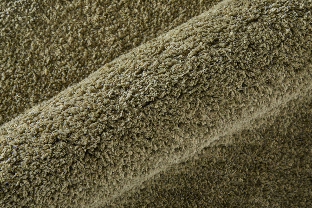 Tula Modern/Classic Solid Green - Feizy Rug