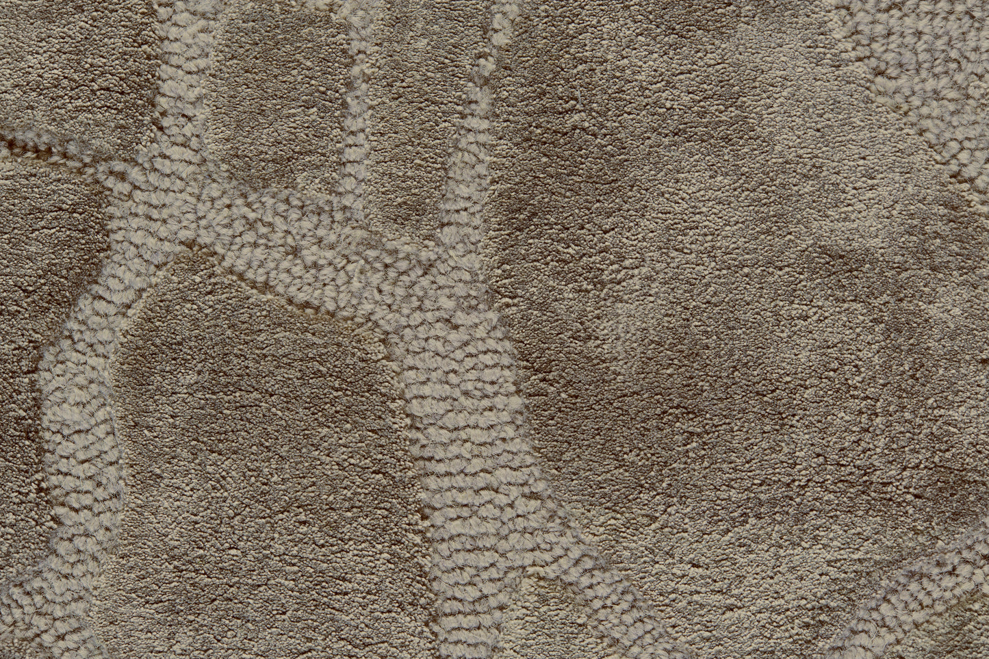 Mali Modern/Luxury & Glam Abstract/Solid Gray/Taupe - Feizy Rug