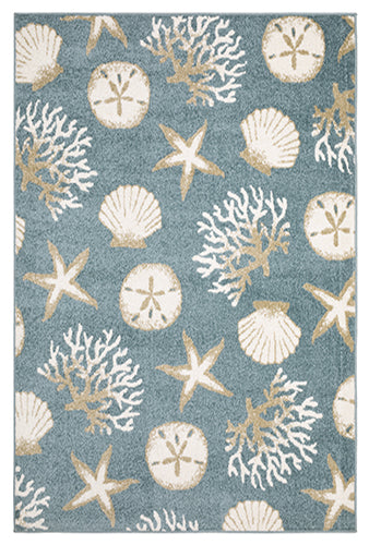QUINN QUI01 Blue Rug - ORIENTAL WEAVERS