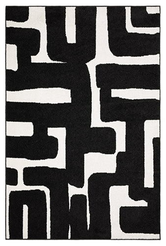 QUINN QUI08 Black Rug - ORIENTAL WEAVERS