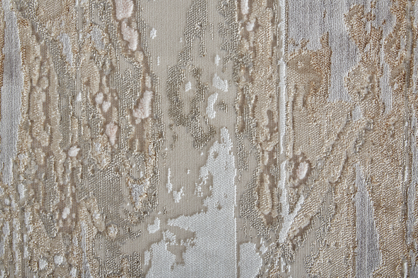 Laina Transitional/Industrial/Casual Tan/Ivory/Pink Area Rug