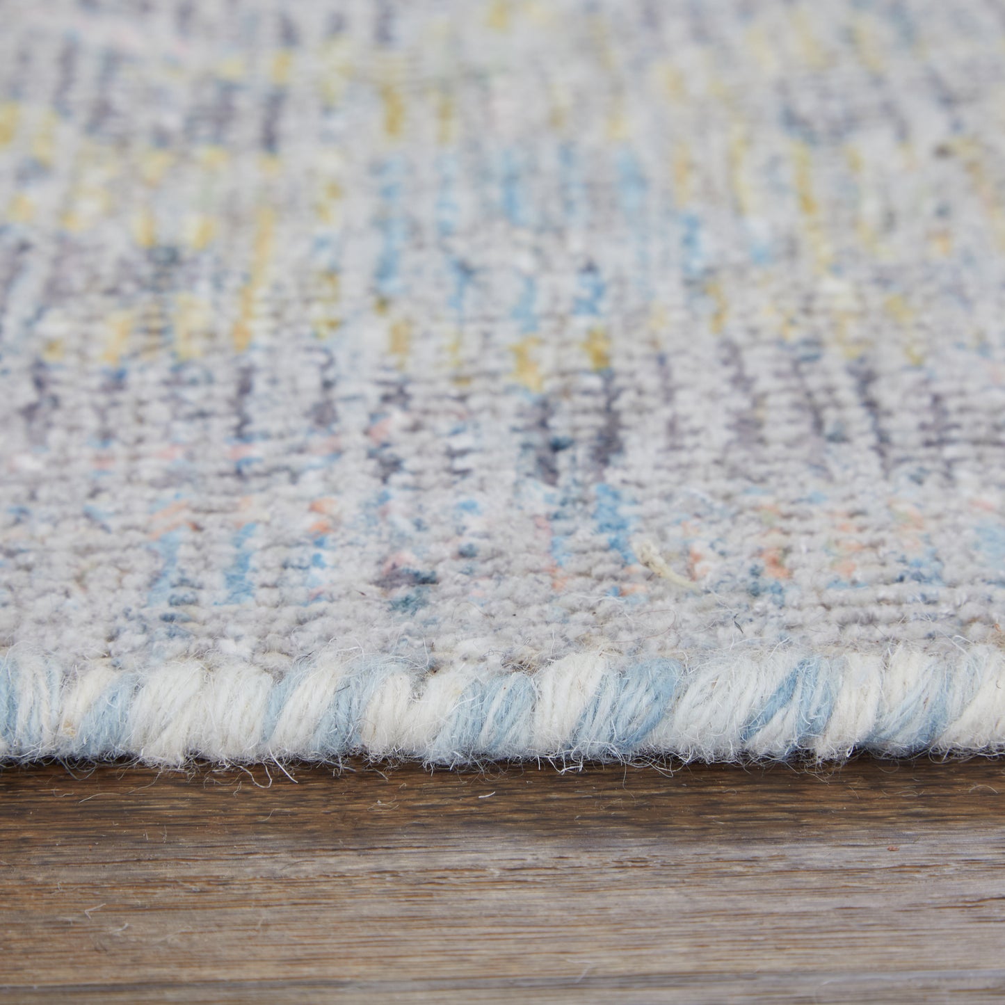 Caldwell Transitional/Bohemian & Eclectic/Global Blue/Yellow/Orange Accent Rug