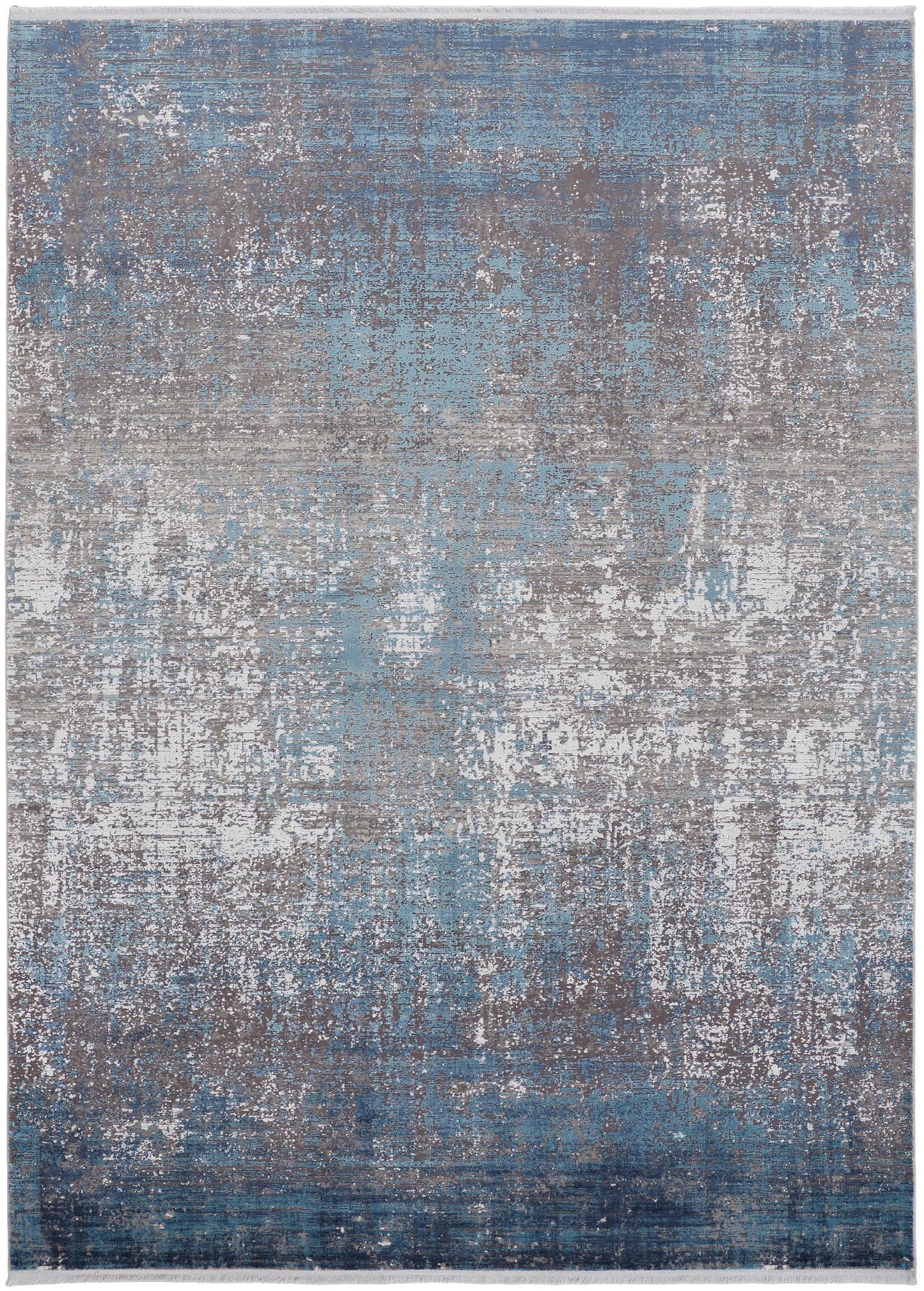 Cadiz Modern/Casual Blue/Gray/Silver Area Rug