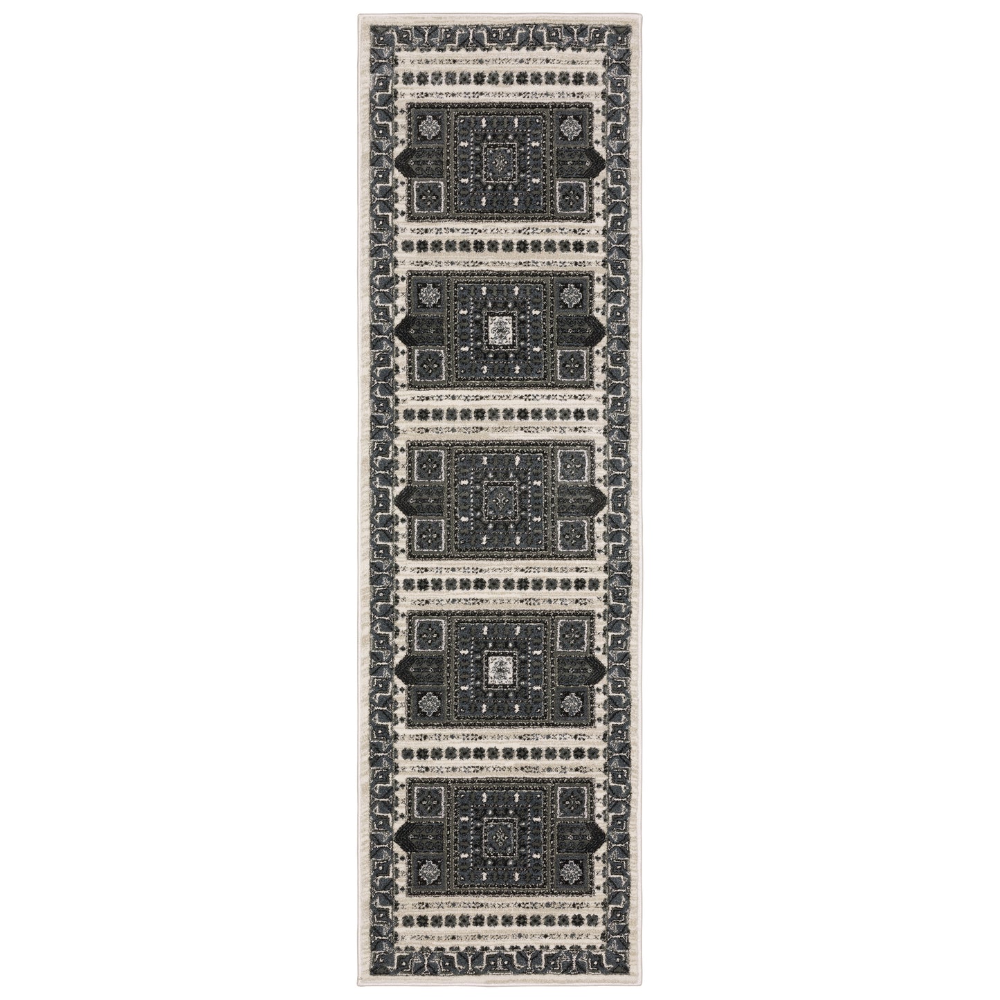 RAYLAN RAY01 Grey Rug - ORIENTAL WEAVERS