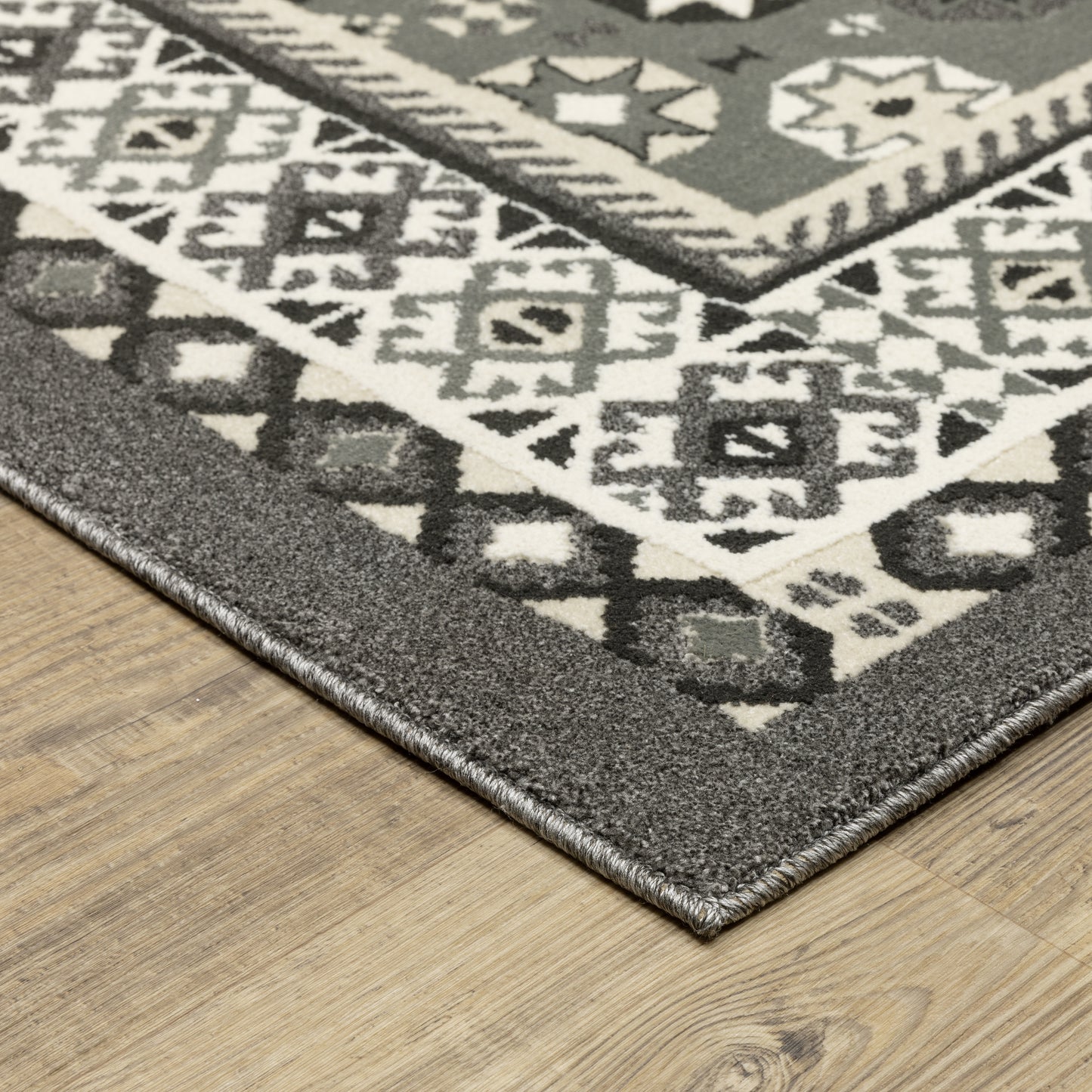 RAYLAN RAY02 Grey Rug - ORIENTAL WEAVERS