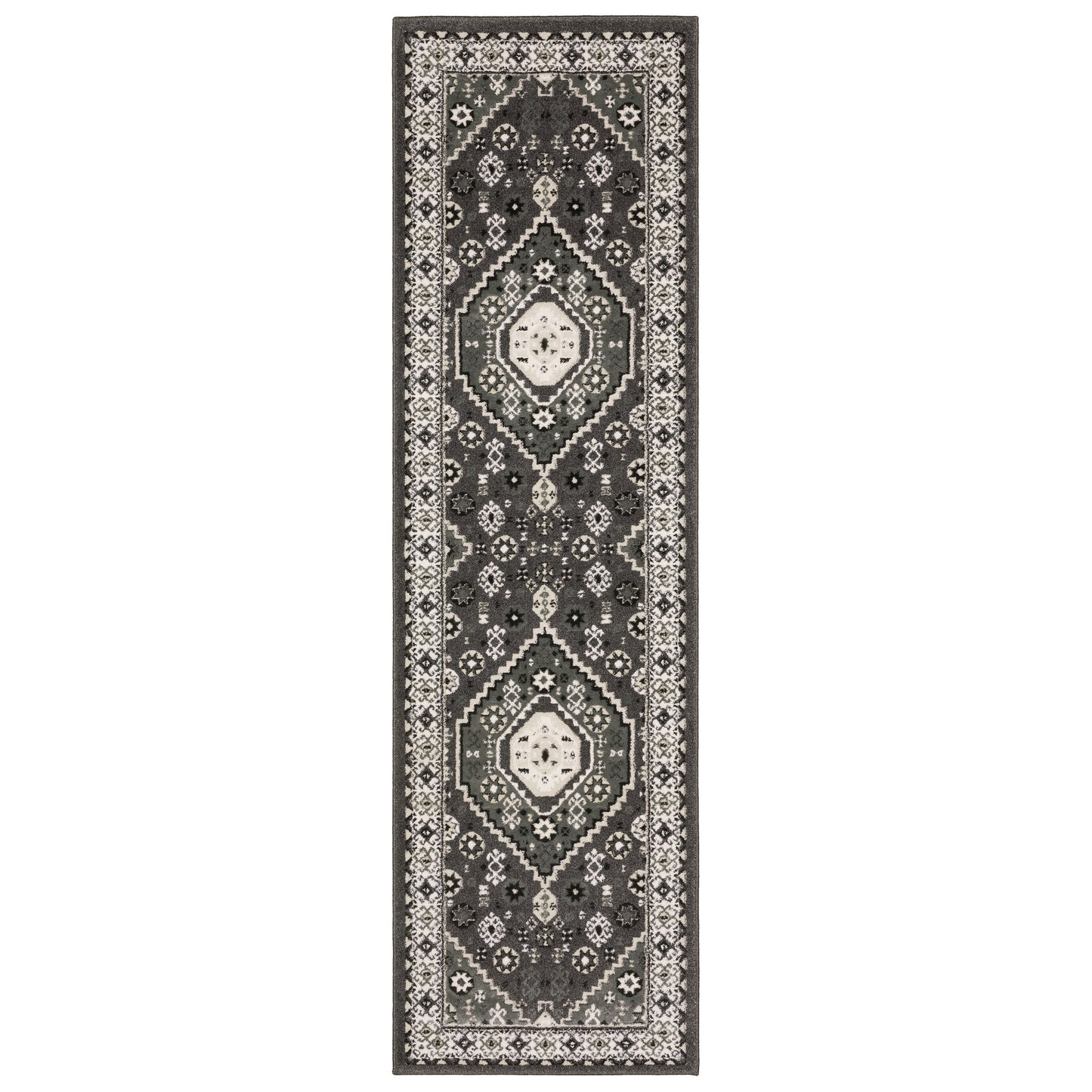 RAYLAN RAY02 Grey Rug - ORIENTAL WEAVERS