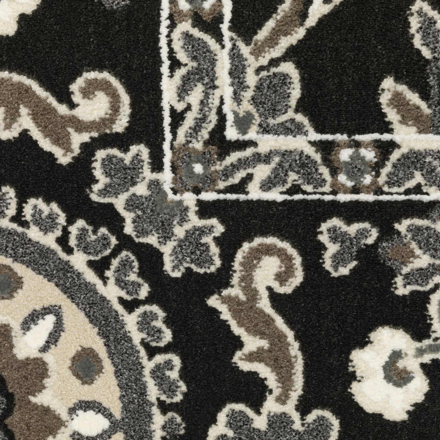RAYLAN RAY05 Black Rug - ORIENTAL WEAVERS