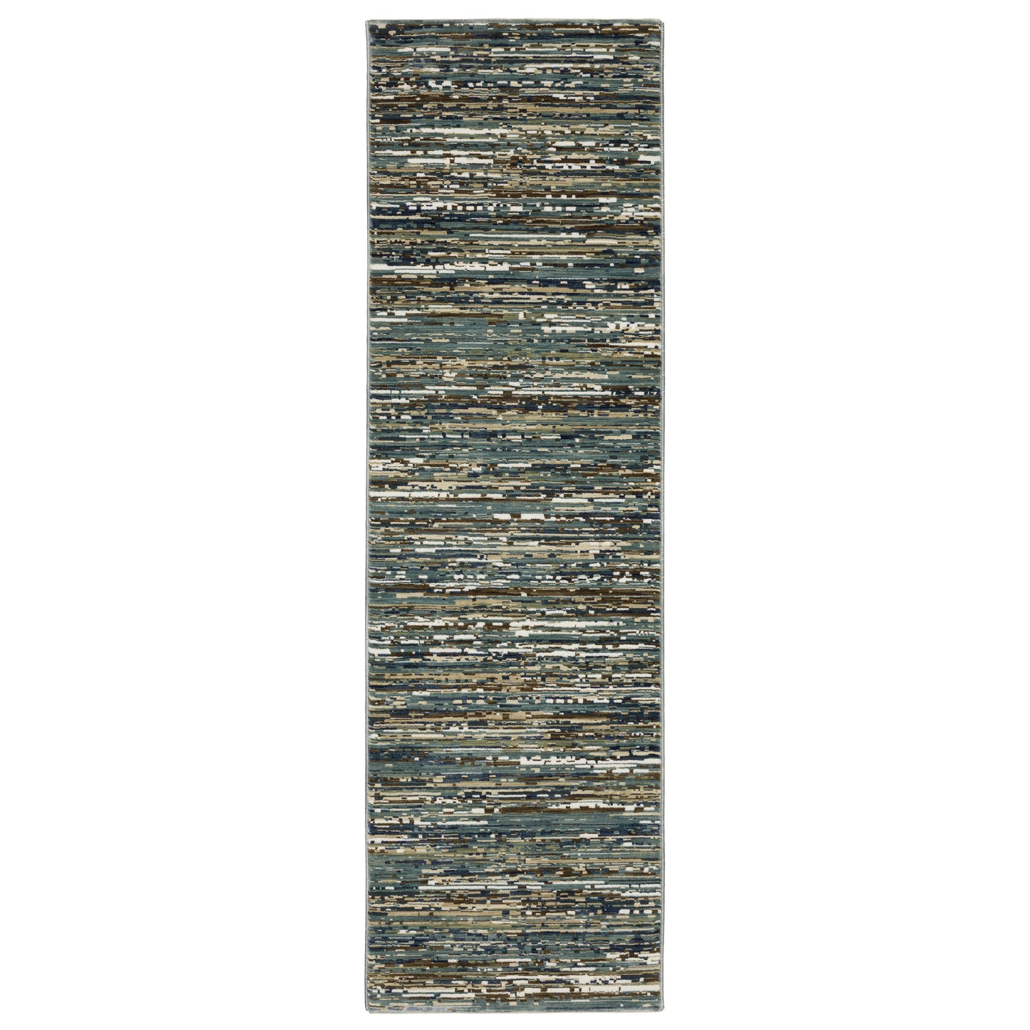 REED RE01G Blue Rug - ORIENTAL WEAVERS