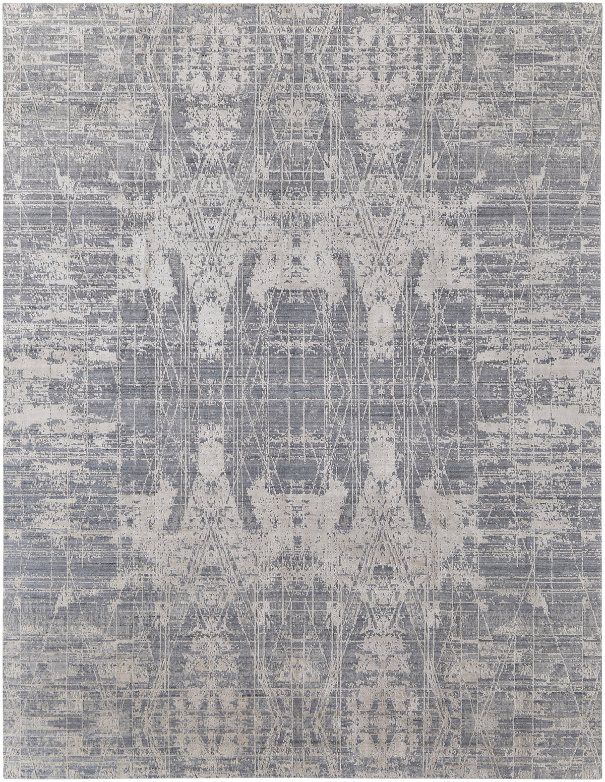 Eastfield Modern/Casual Abstract/Distressed Gray 69A0 - Feizy Rug