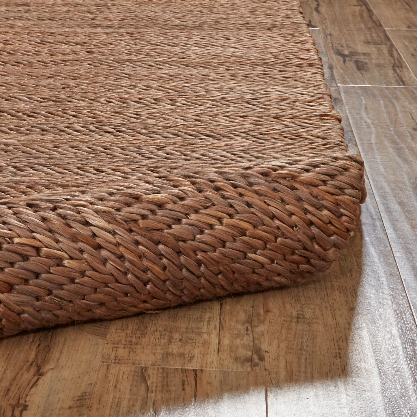 Kaelani Transitional/Casual Geometric/Solid Brown/Gray - Feizy Rug
