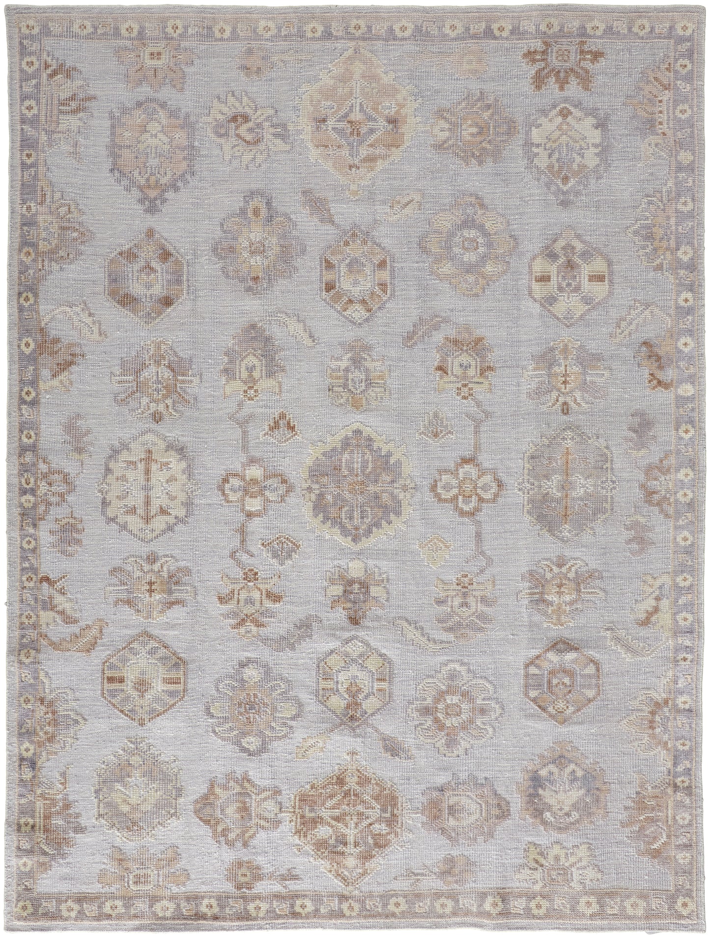 Wendover Transitional/Vintage Oriental Ivory/Silver/Tan - Feizy Rug