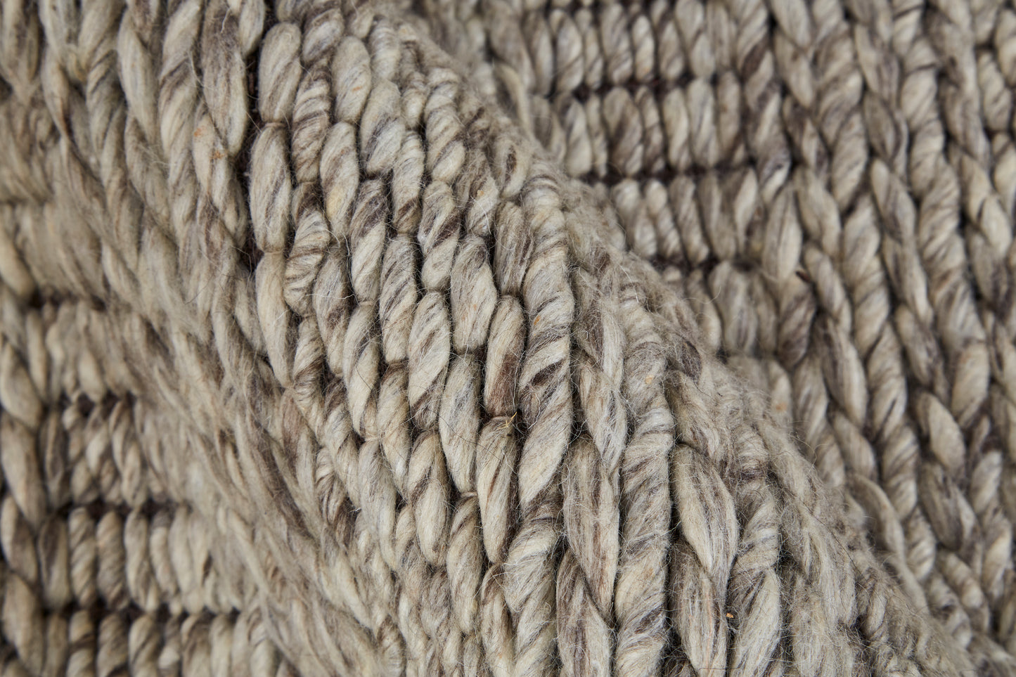 Berkeley Transitional/Scandinavian/Casual Geometric/Solid Ivory/Gray/Tan - Feizy Rug