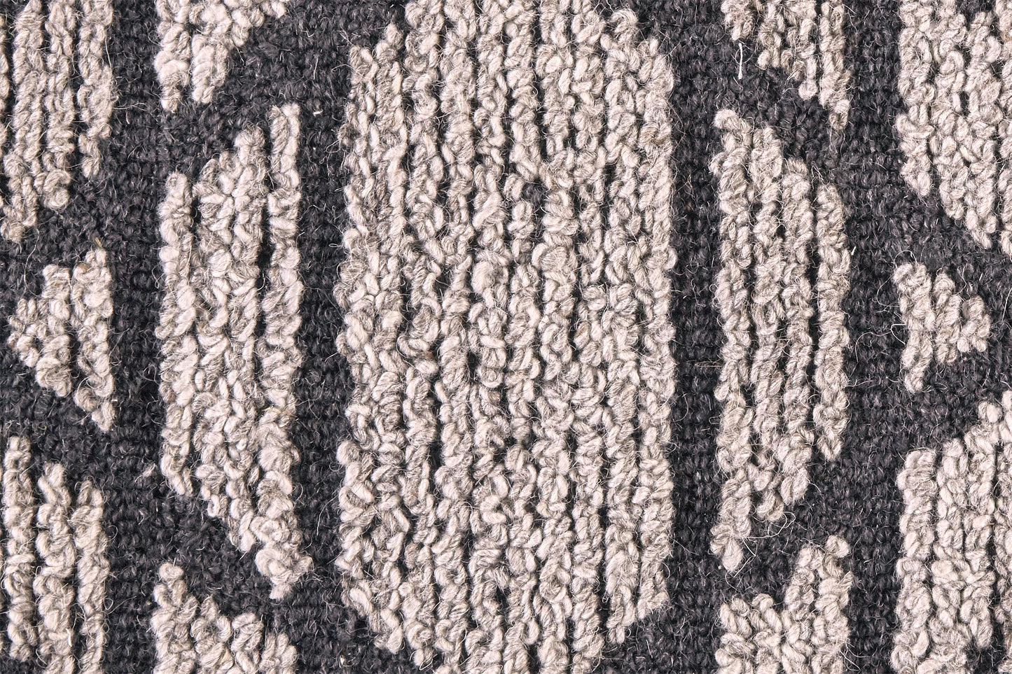 Asher Transitional/Scandinavian/Industrial Geometric/Floral & Botanical Taupe/Black/Gray - Feizy Rug