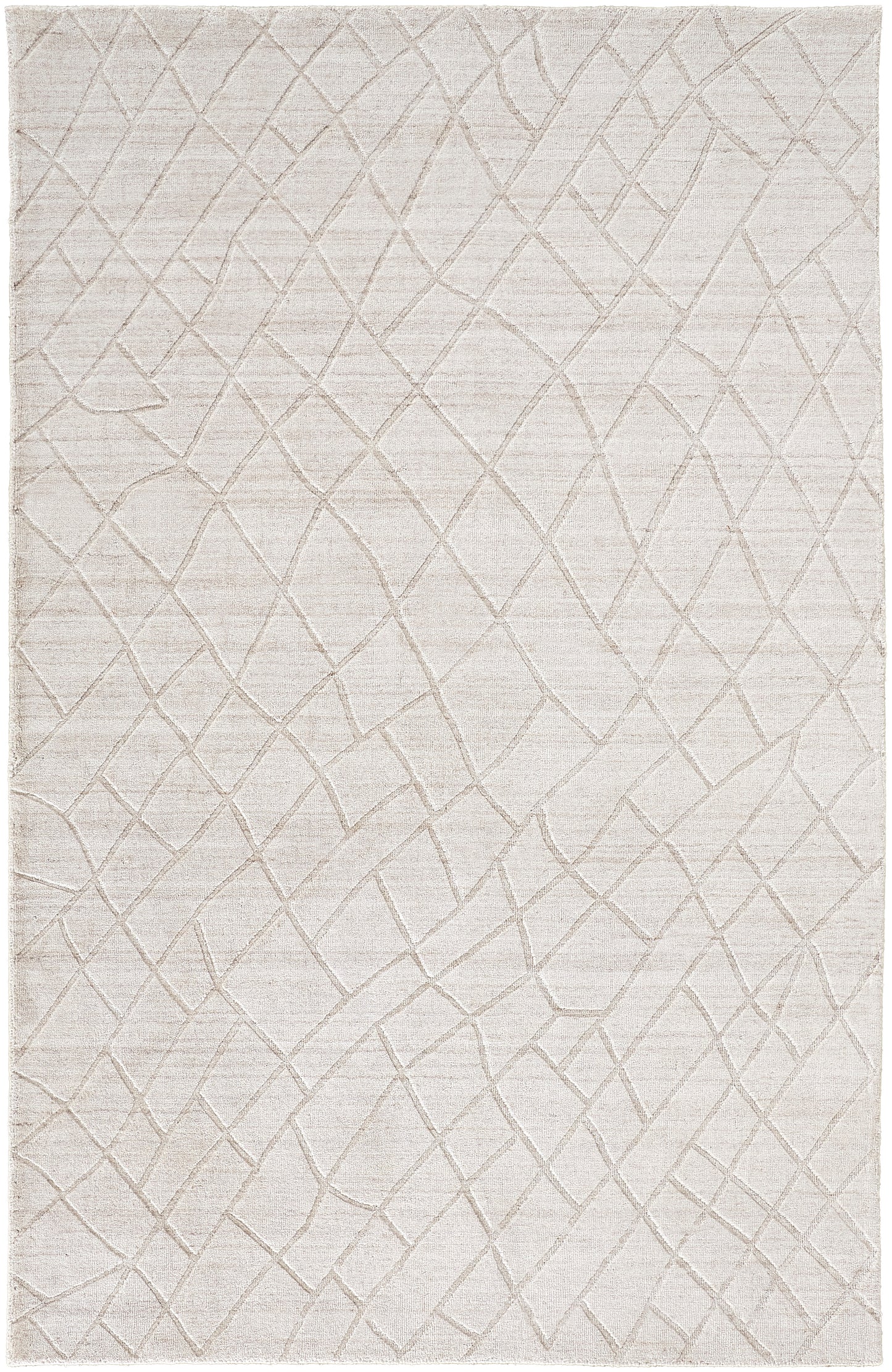 Redford Transitional/Casual/Farmhouse Ivory/Gray Area Rug