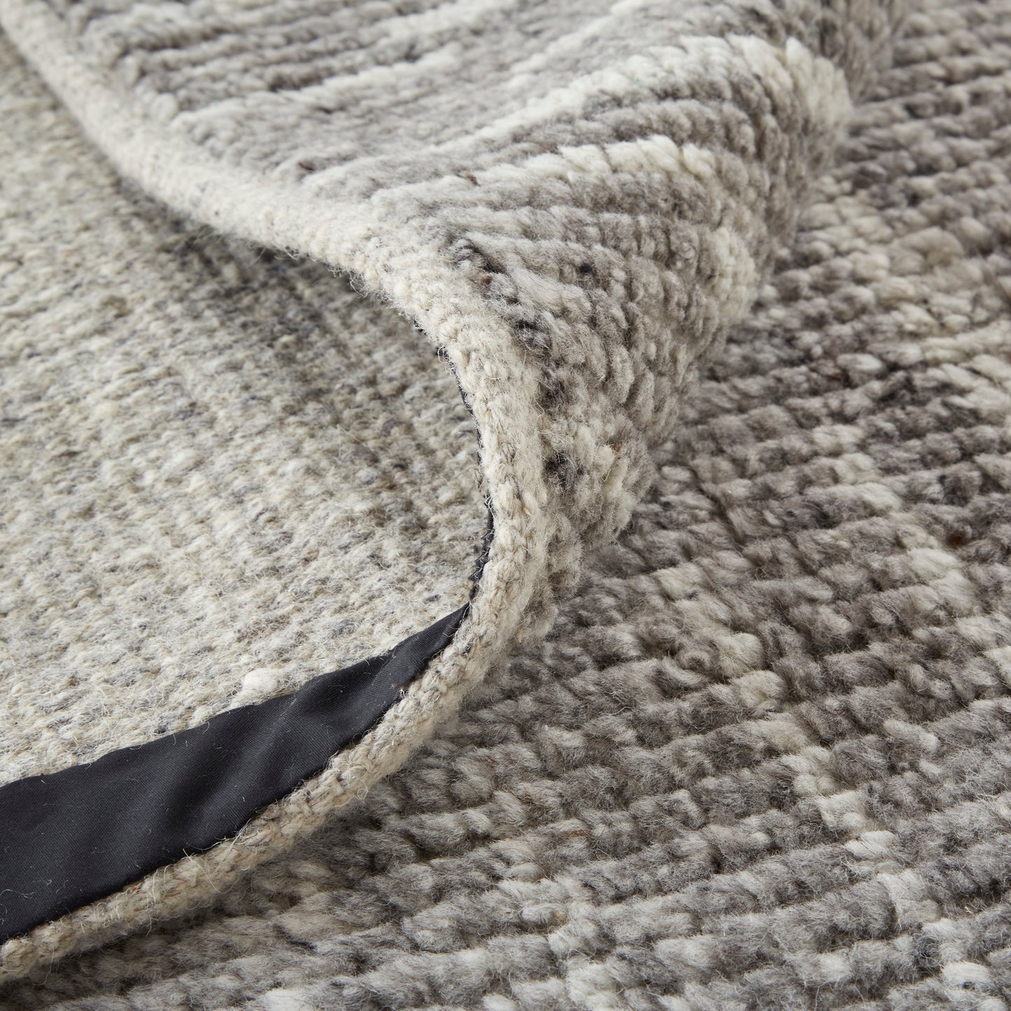 Alford Modern/Mid-Century Modern/Industrial Checkered/Geometric/Distressed Gray/Silver/Ivory - Feizy Rug