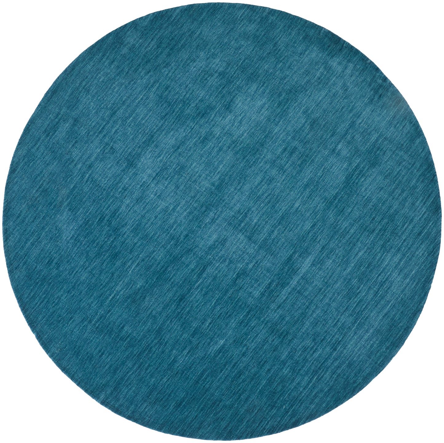 Luna Modern/Casual Blue/Green Round Rug