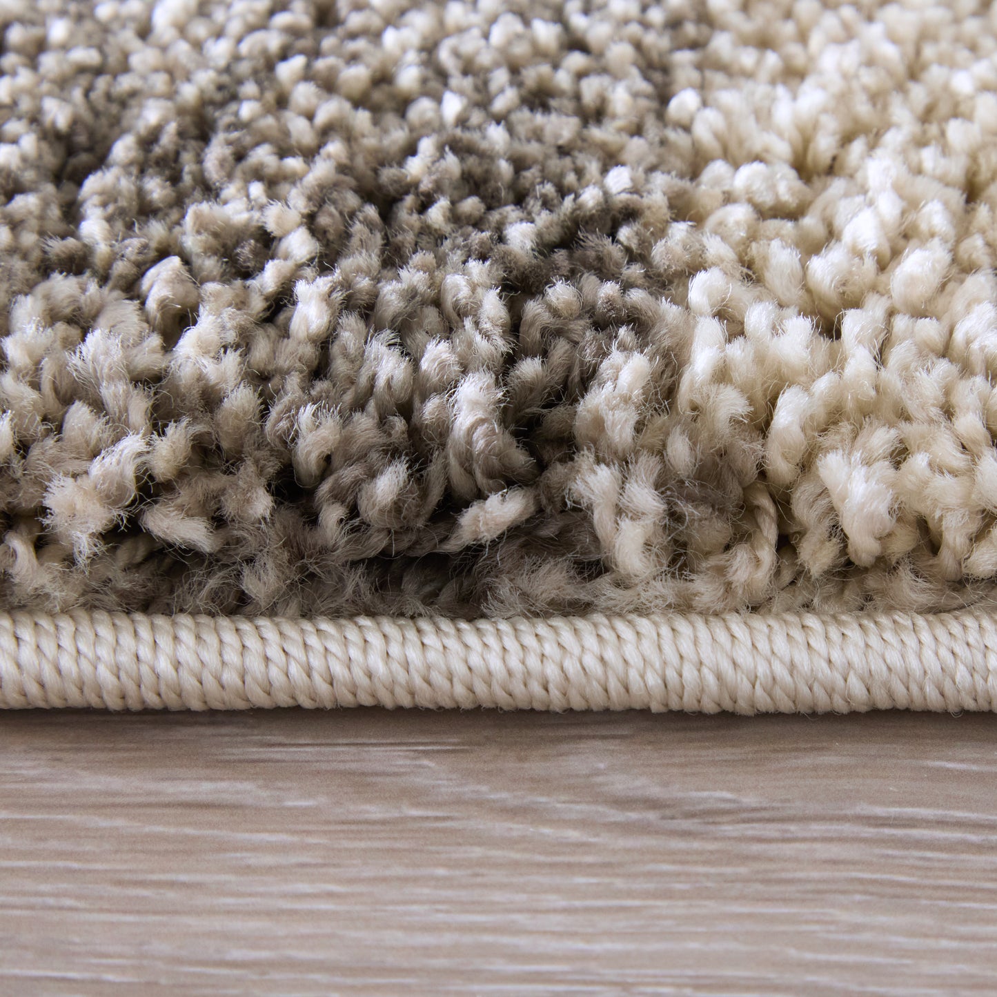 Richmond Modern/Bohemian & Eclectic/Global Abstract/Geometric/Stripes Ivory/Gray/Blue - Feizy Rug