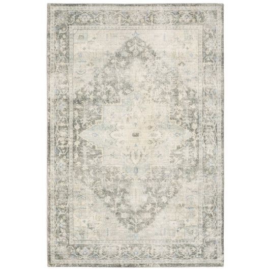 SAVOY 28104 Grey Rug - ORIENTAL WEAVERS