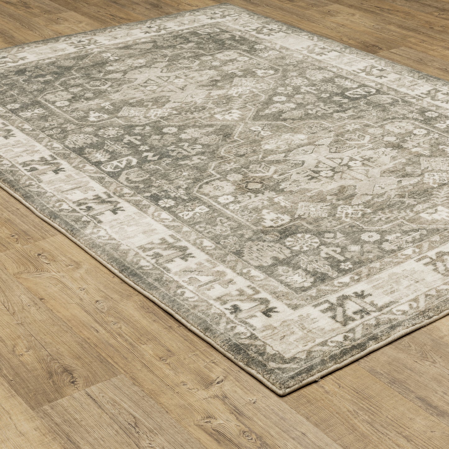 SAVOY 28105 Charcoal Rug - ORIENTAL WEAVERS