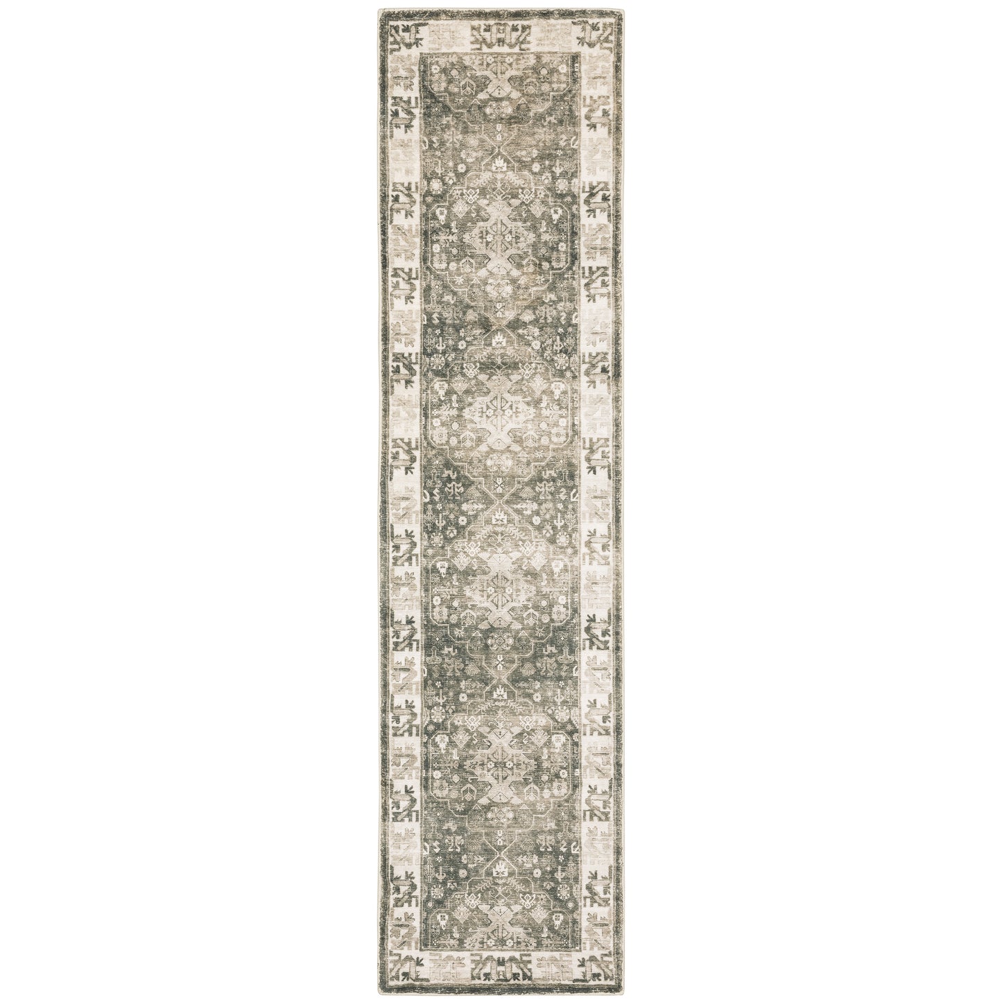 SAVOY 28105 Charcoal Rug - ORIENTAL WEAVERS