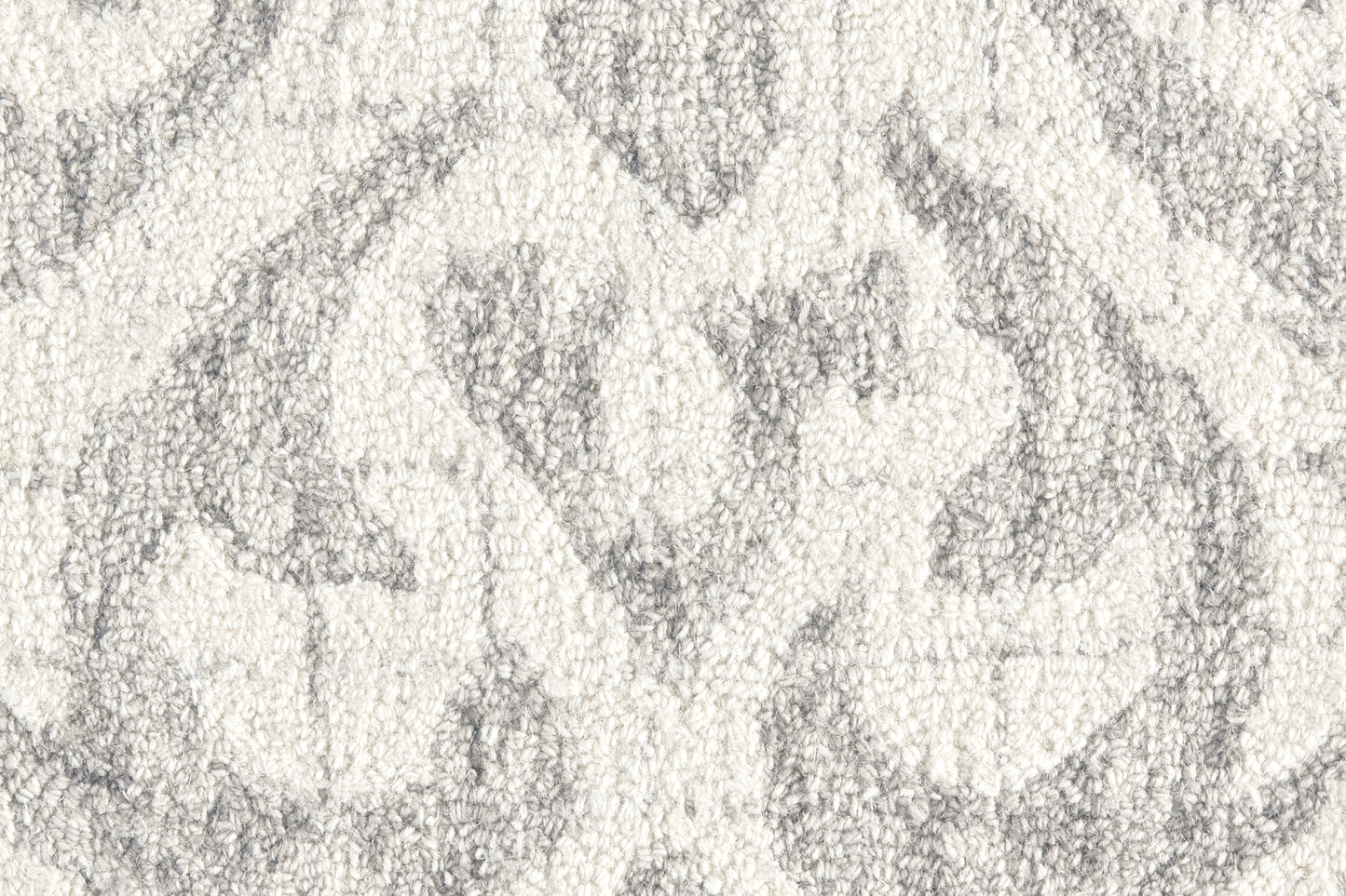 Rhett Transitional/Industrial/Bohemian & Eclectic Floral & Botanical/Abstract/Geometric Ivory/Gray - Feizy Rug