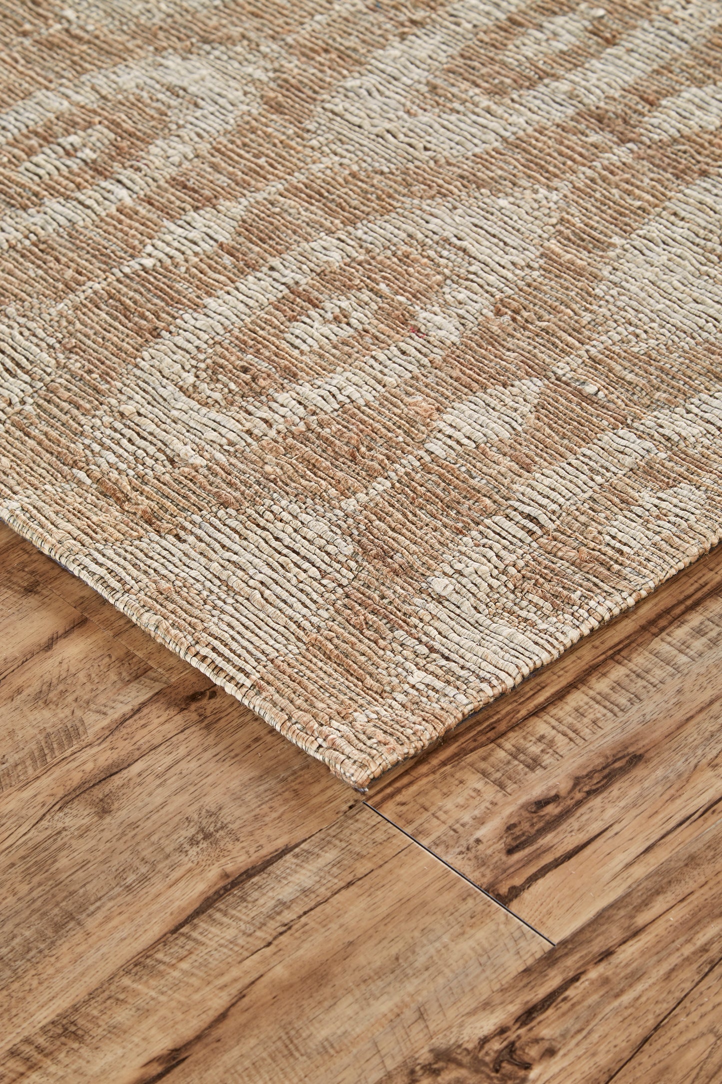 Lilliana Transitional/Casual Geometric/Polka Dots Tan/Ivory - Feizy Rug
