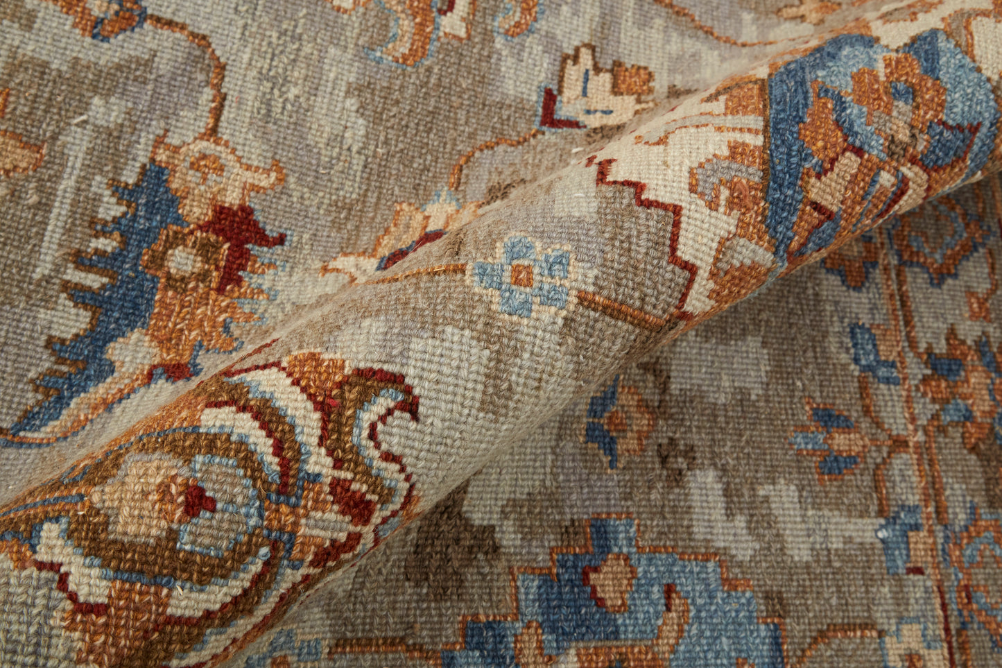 Leylan Transitional/Casual Brown/Tan/Gray Accent Rug