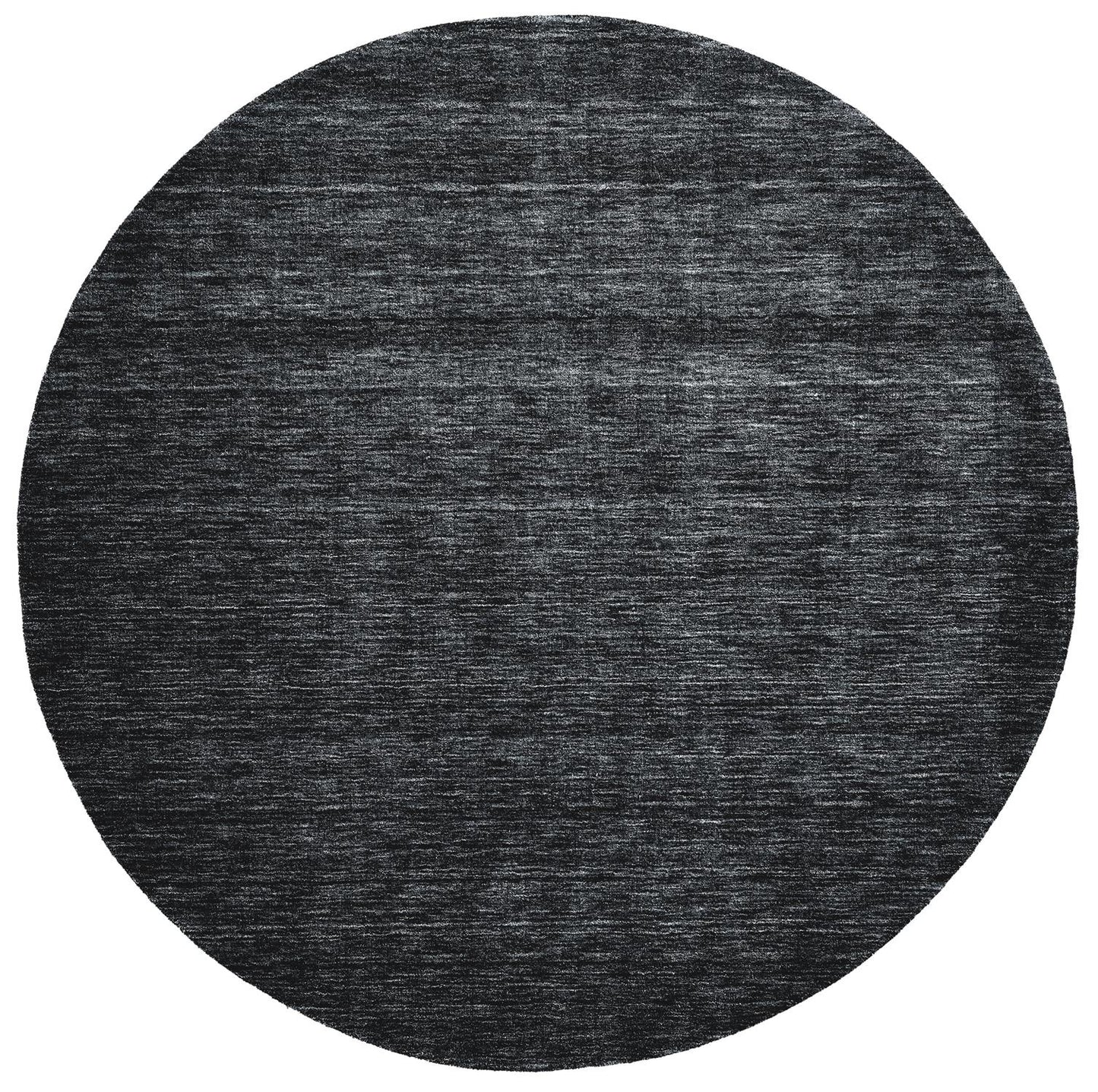 Luna Modern/Casual Solid Black - Feizy Rug