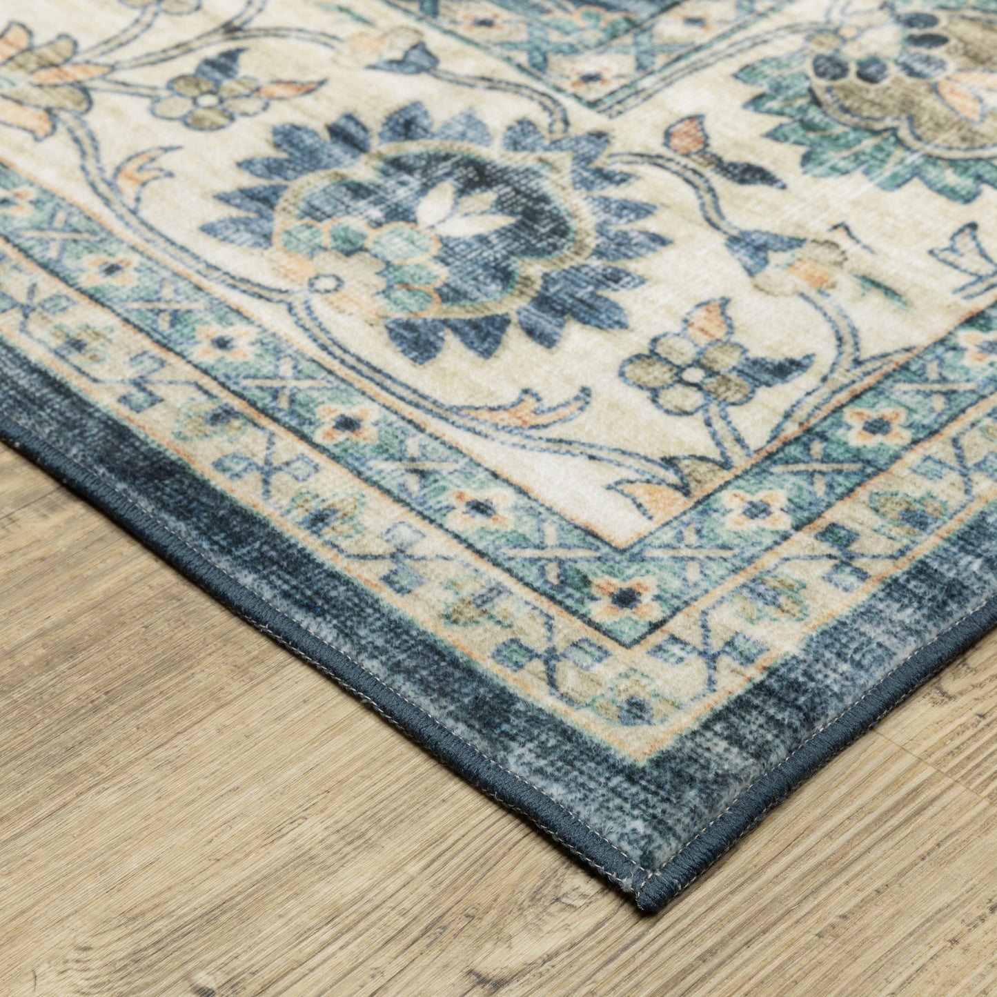 SUMTER SUM02 Blue Rug - ORIENTAL WEAVERS