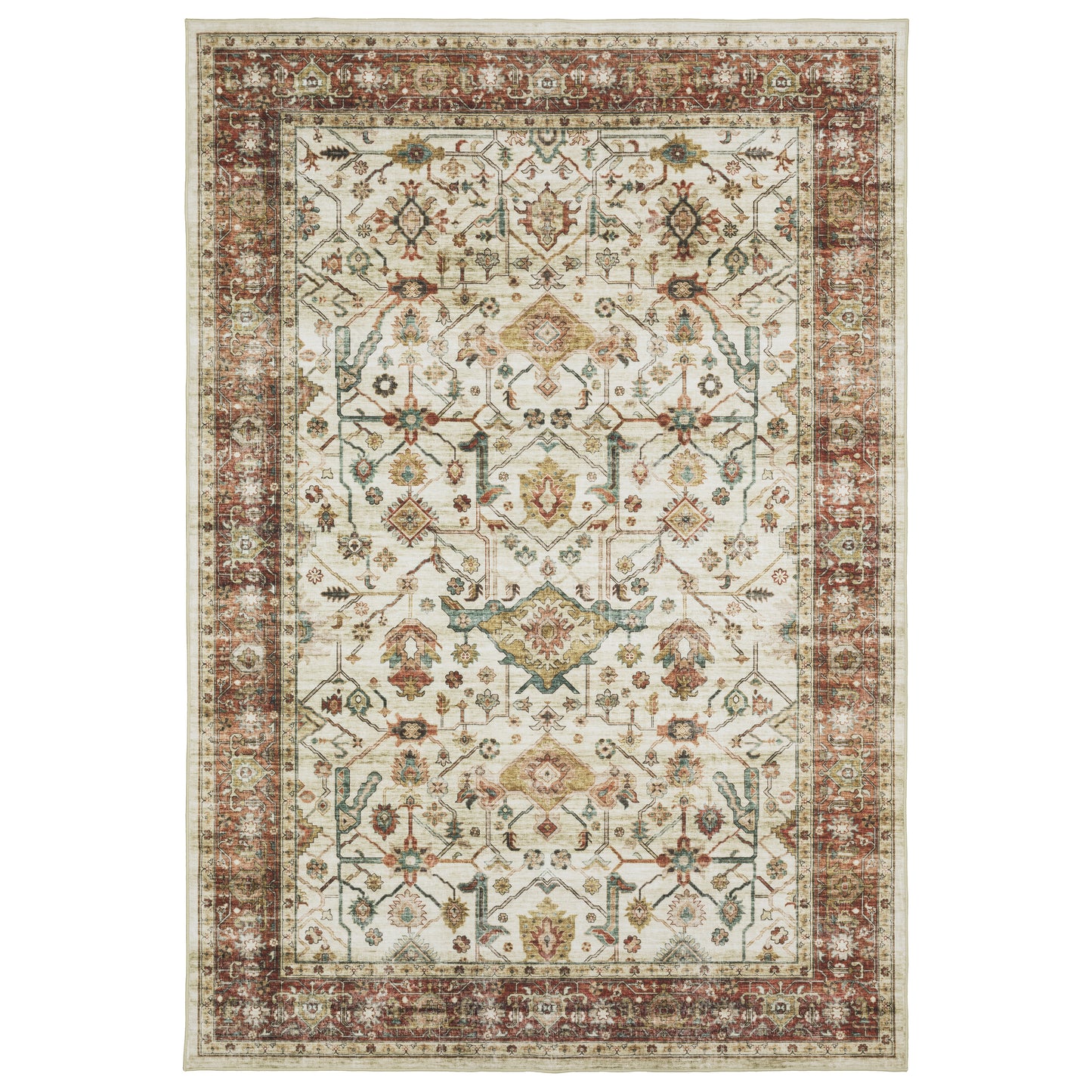 SUMTER SUM05 Ivory Rug - ORIENTAL WEAVERS