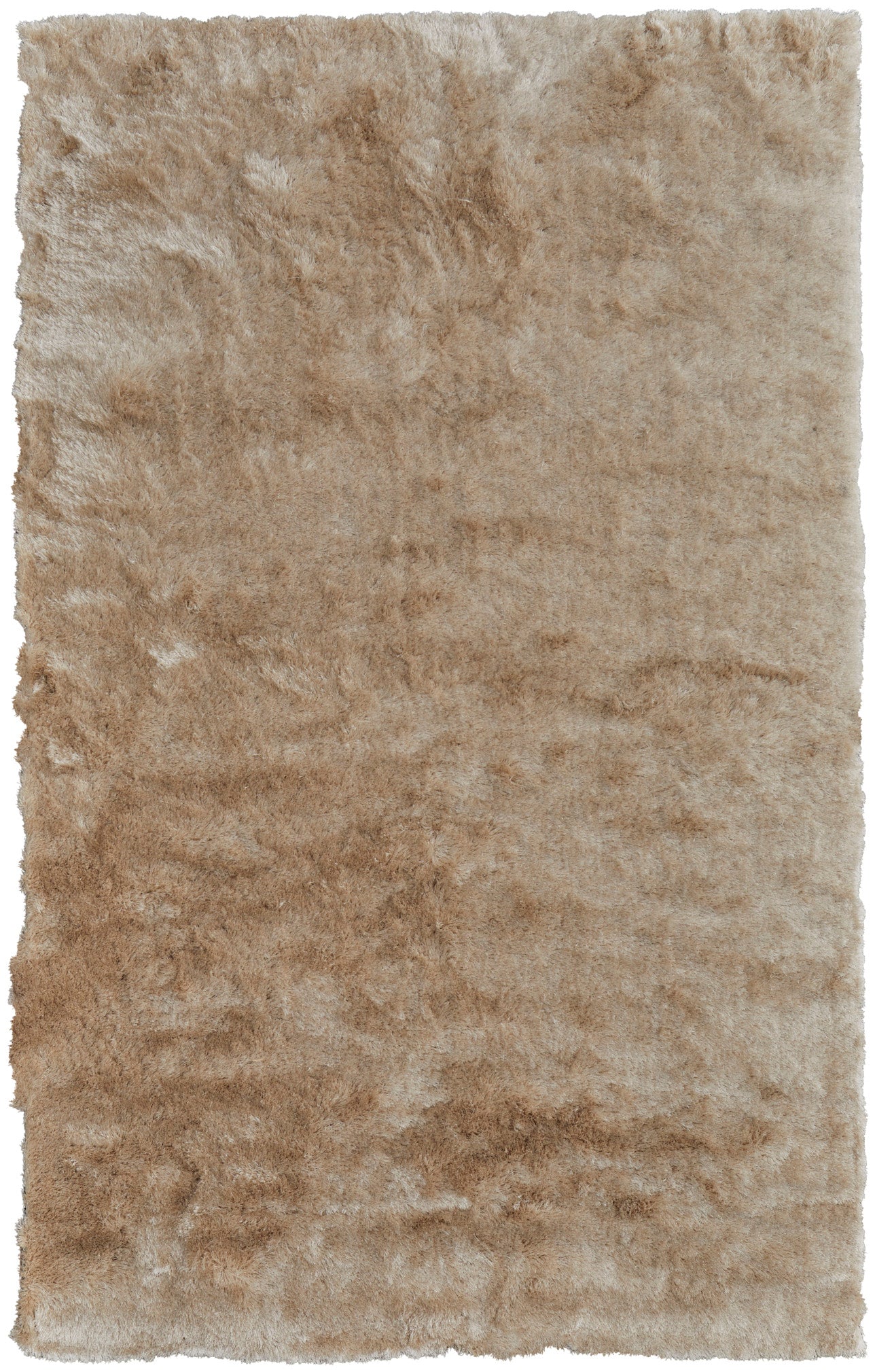 Indochine Modern/Luxury & Glam/Casual Solid Brown/Tan - Feizy Rug