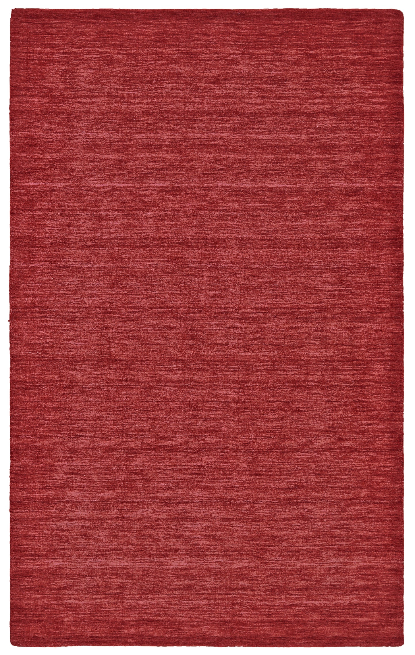 Luna Modern/Casual Red Area Rug