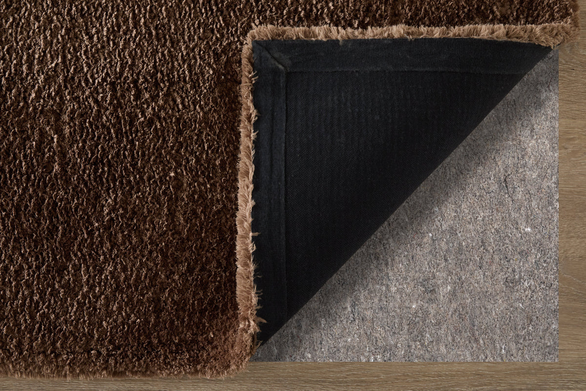 Tula Modern/Classic Solid Brown - Feizy Rug
