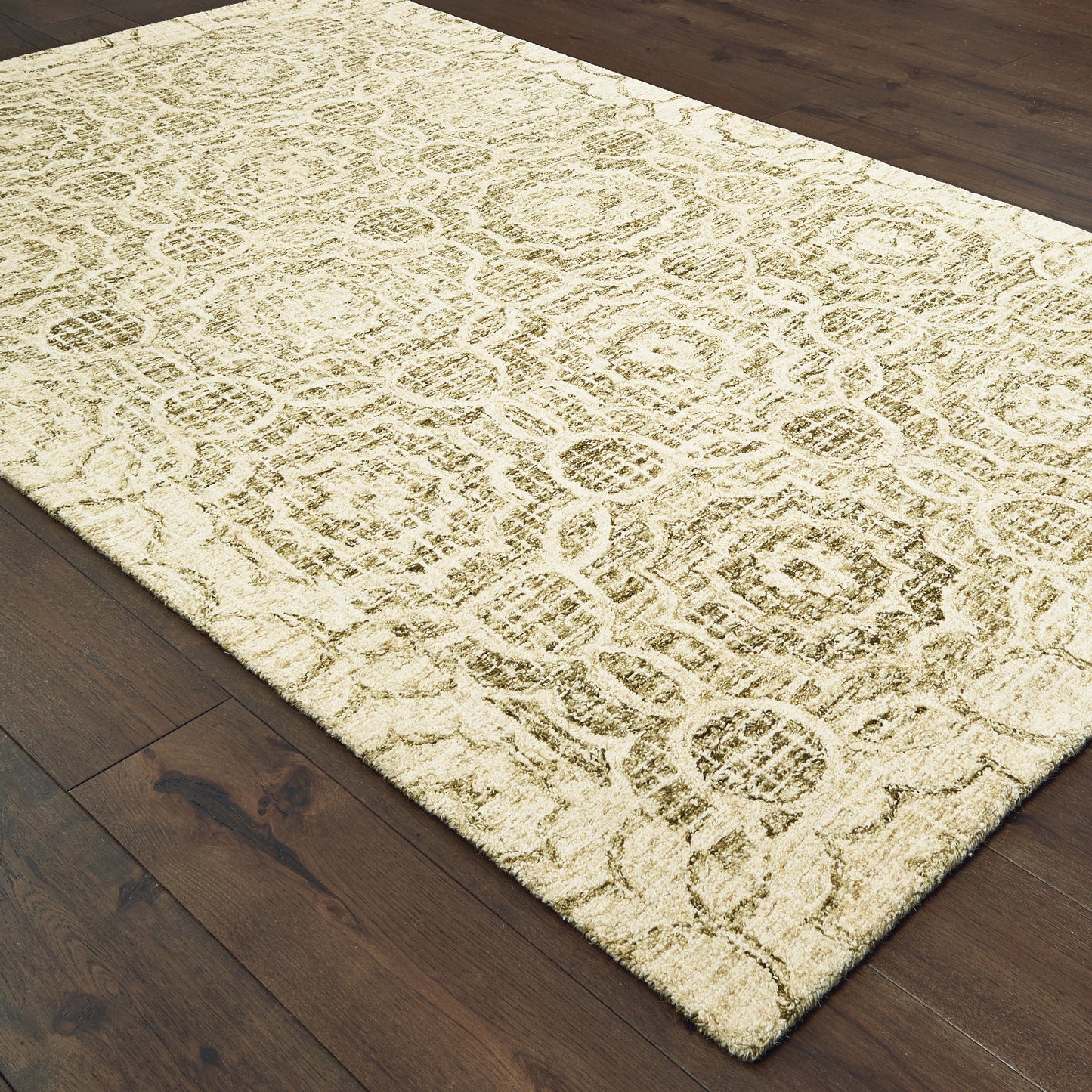 TALLAVERA 55606 Green Rug - ORIENTAL WEAVERS