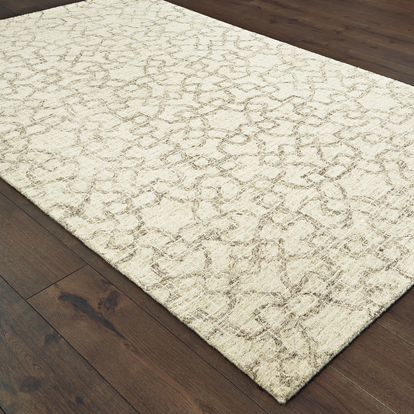 TALLAVERA 55608 Tan Rug - ORIENTAL WEAVERS
