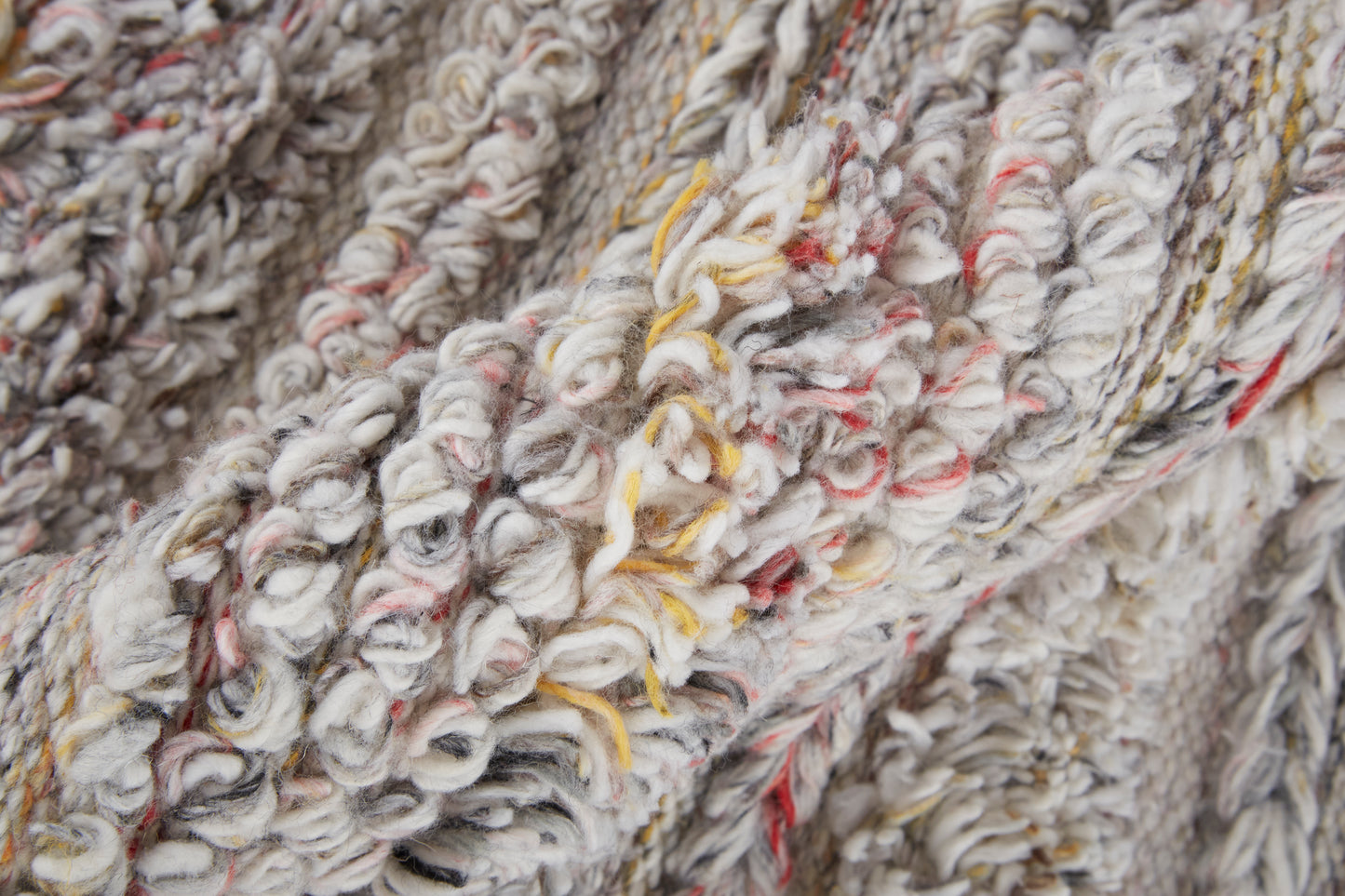 Alden Transitional/Casual/Scandinavian Stripes/Solid Taupe/Ivory/Red - Feizy Rug