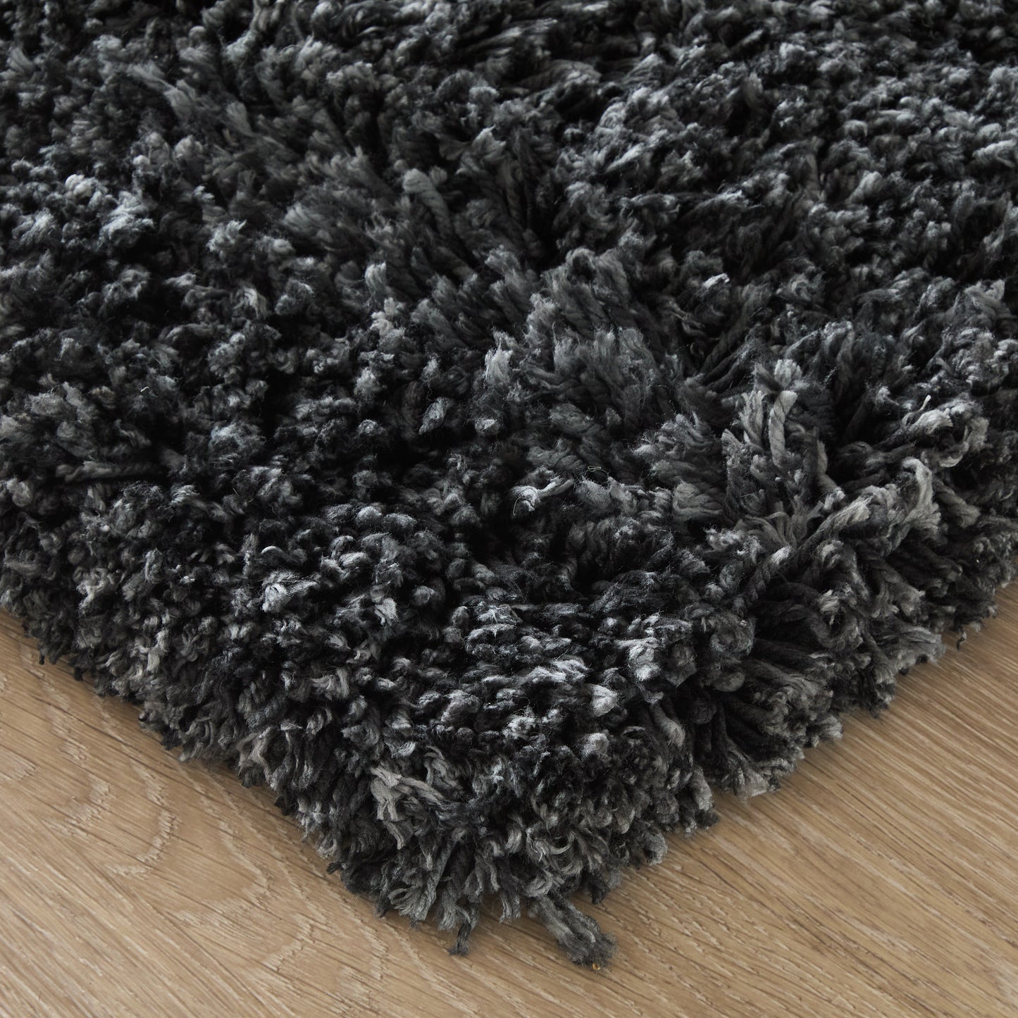 Stoneleigh Modern/Luxury & Glam/Casual Solid Black/Gray - Feizy Rug