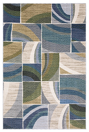 TISDELL TIS06 Blue Rug - ORIENTAL WEAVERS