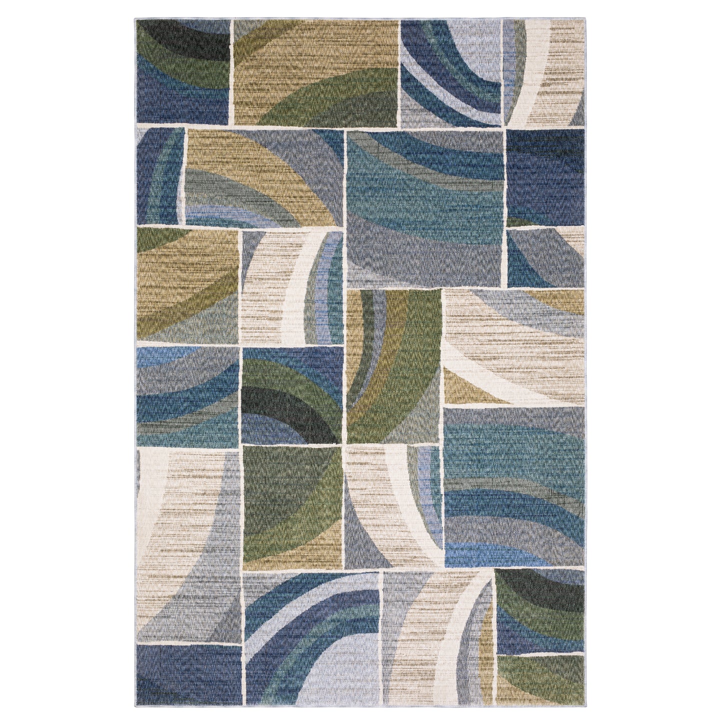 TISDELL TIS06 Blue Rug - ORIENTAL WEAVERS