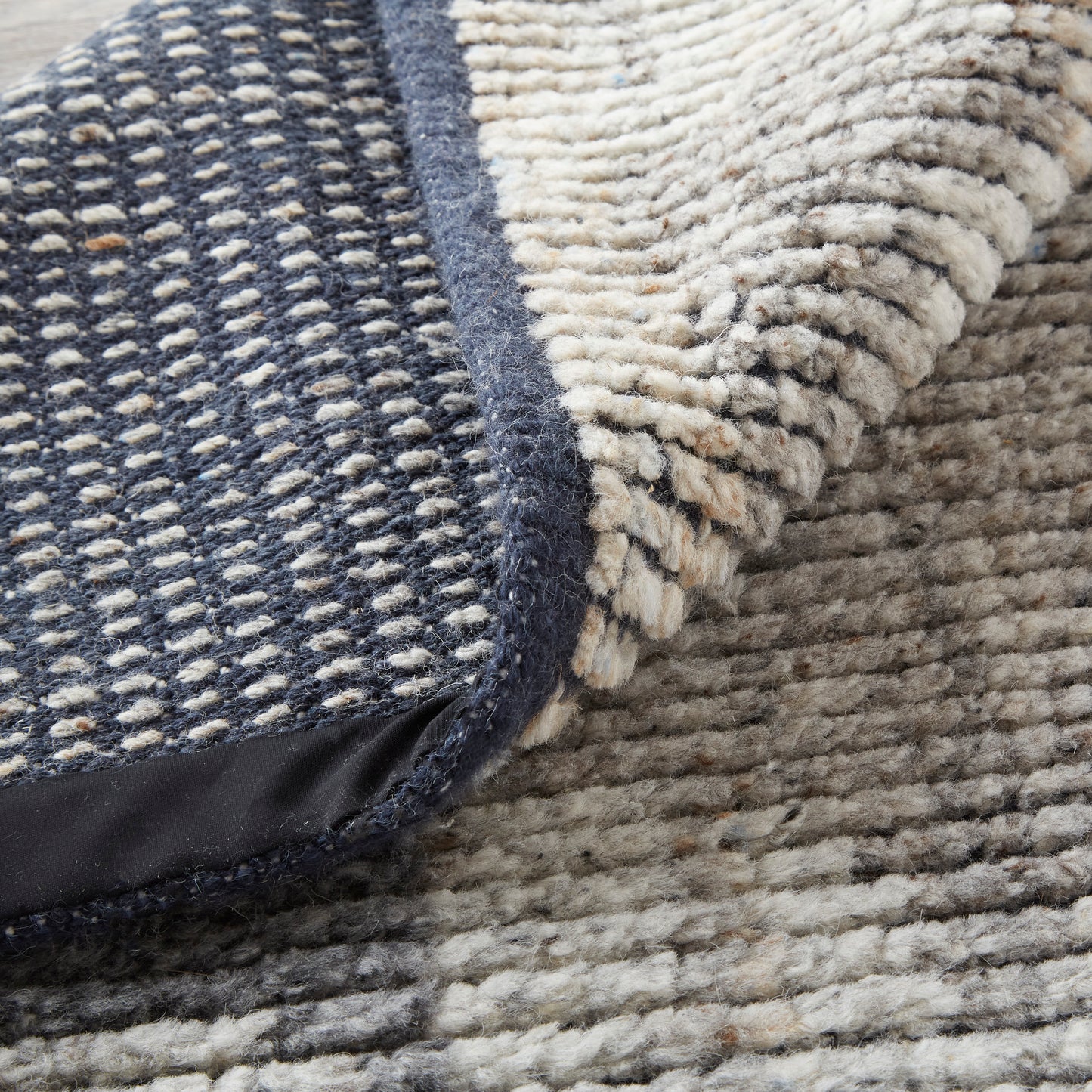 Alford Modern/Industrial Abstract/Distressed Gray/Silver - Feizy Rug