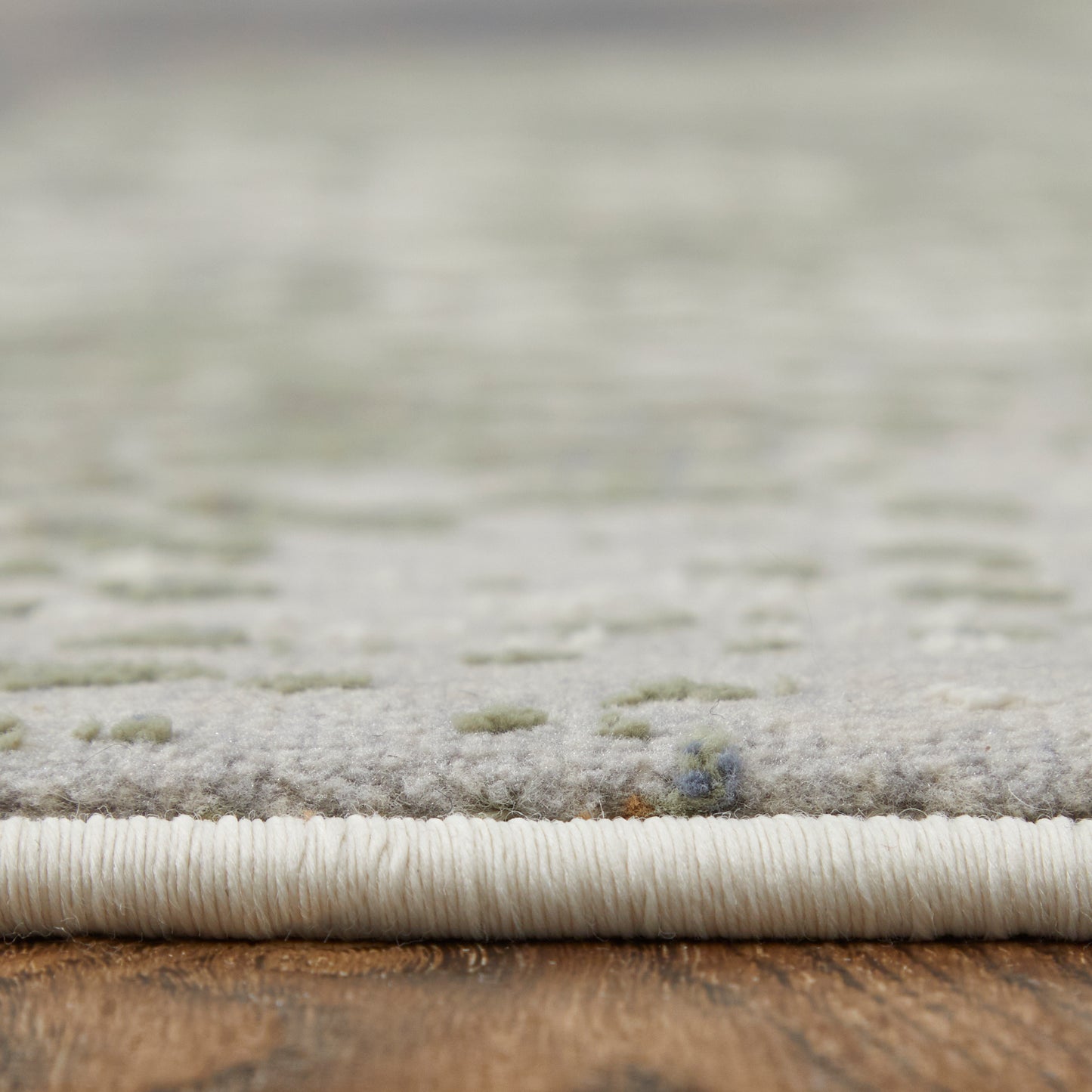 Clio Modern/Industrial/Bohemian & Eclectic Abstract/Watercolor Taupe/Brown/Black - Feizy Rug