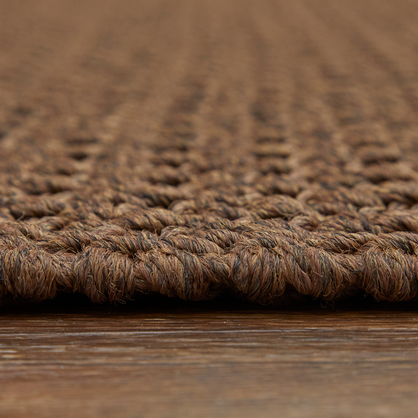 Tito Modern/Casual/Cottage Solid Brown - Feizy Rug