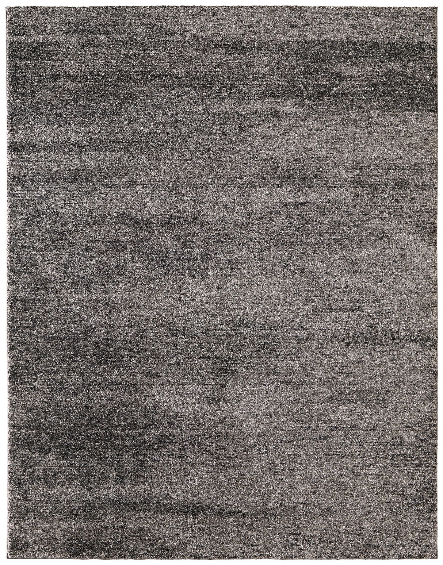 Jameson Modern/Bohemian & Eclectic Distressed/Abstract Gray/Black - Feizy Rug