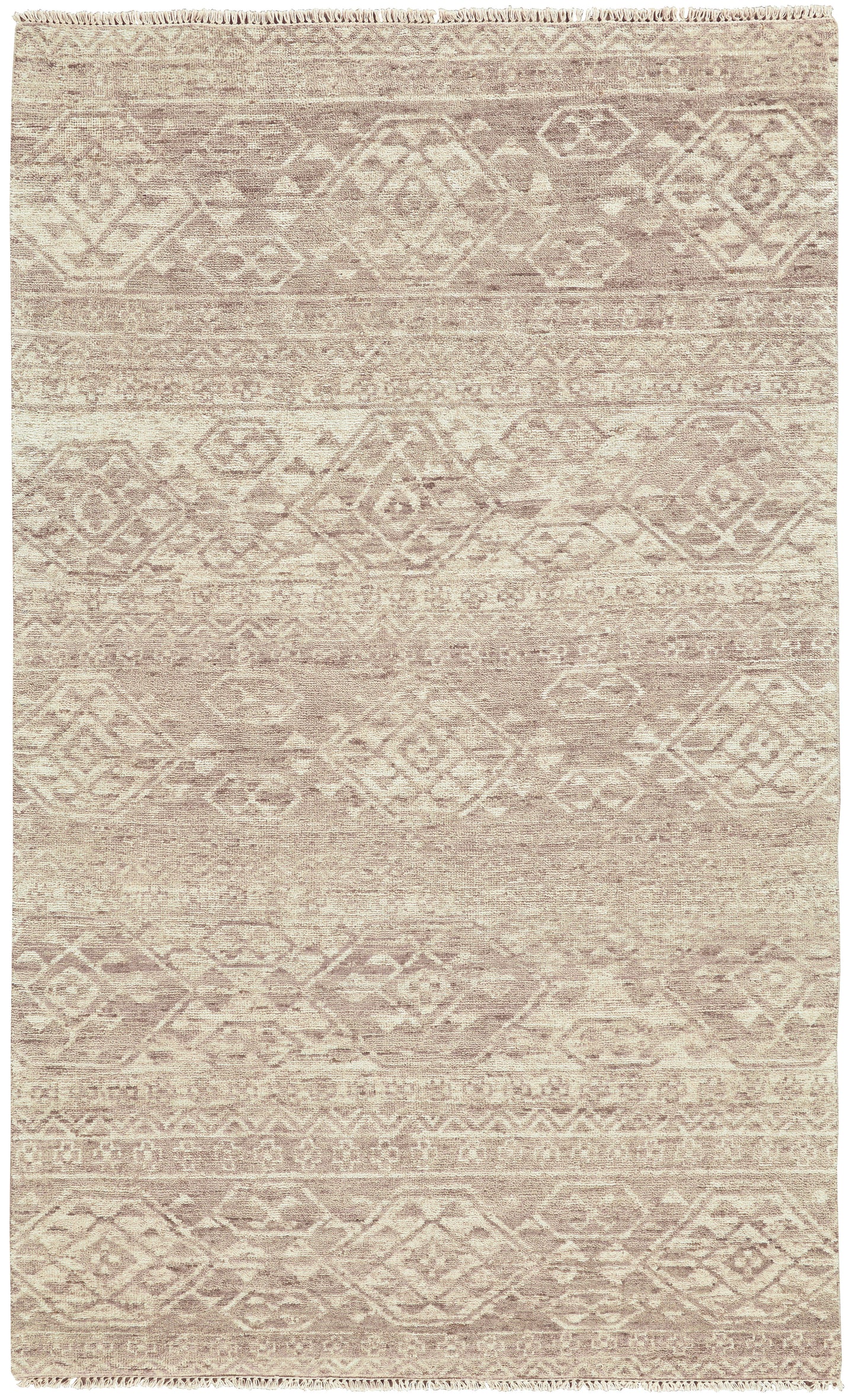 Nizhoni Transitional/Global Southwestern/Moroccan Tan/Brown/Taupe - Feizy Rug