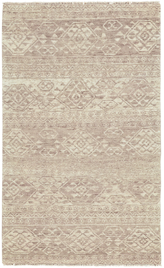 Nizhoni Transitional/Global Southwestern/Moroccan Tan/Brown/Taupe - Feizy Rug