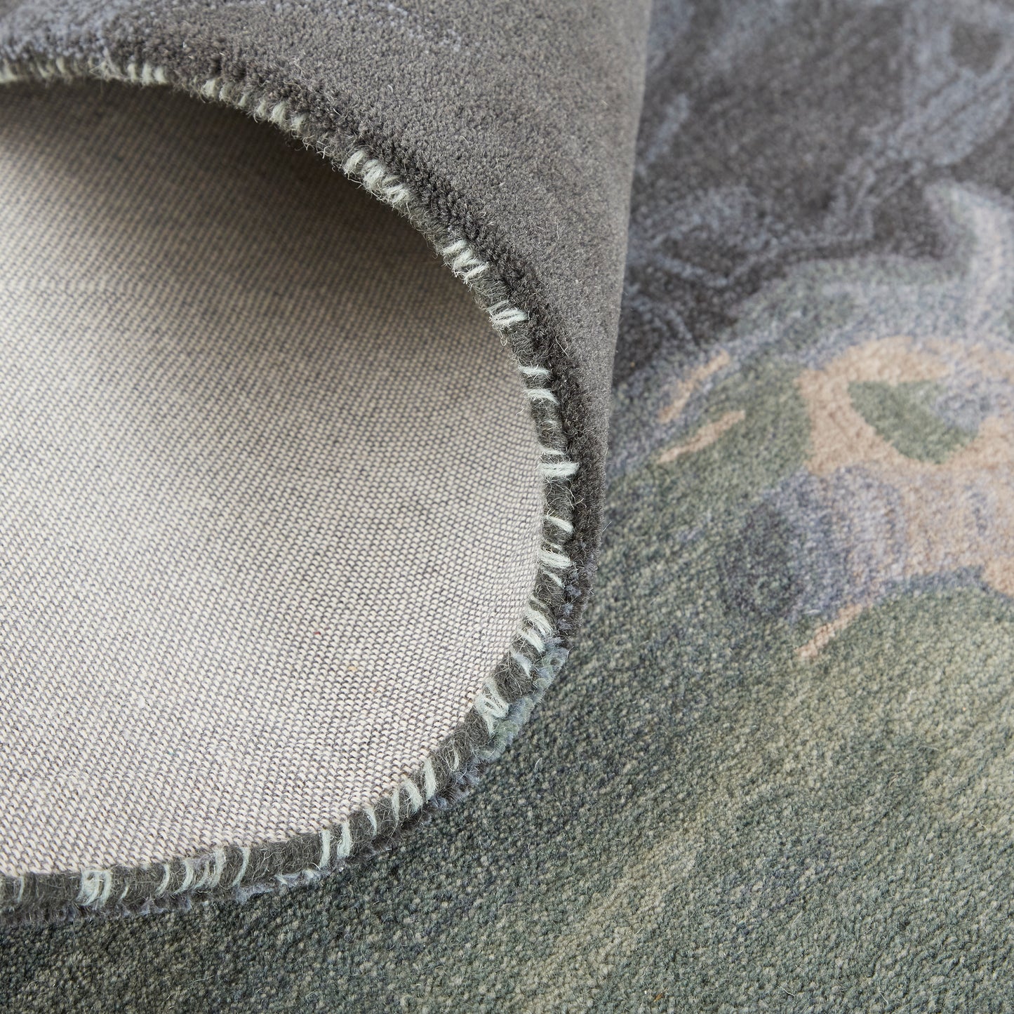 Amira Transitional/Industrial/Casual Abstract/Watercolor Green/Blue/Black - Feizy Rug
