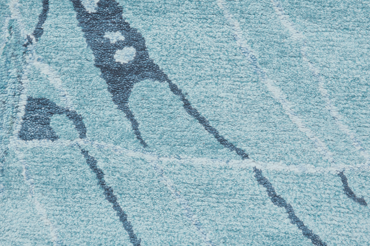 Cosmo Transitional/Nautical & Coastal Abstract/Gradient & Ombre Blue/Green/Gray - Feizy Rug