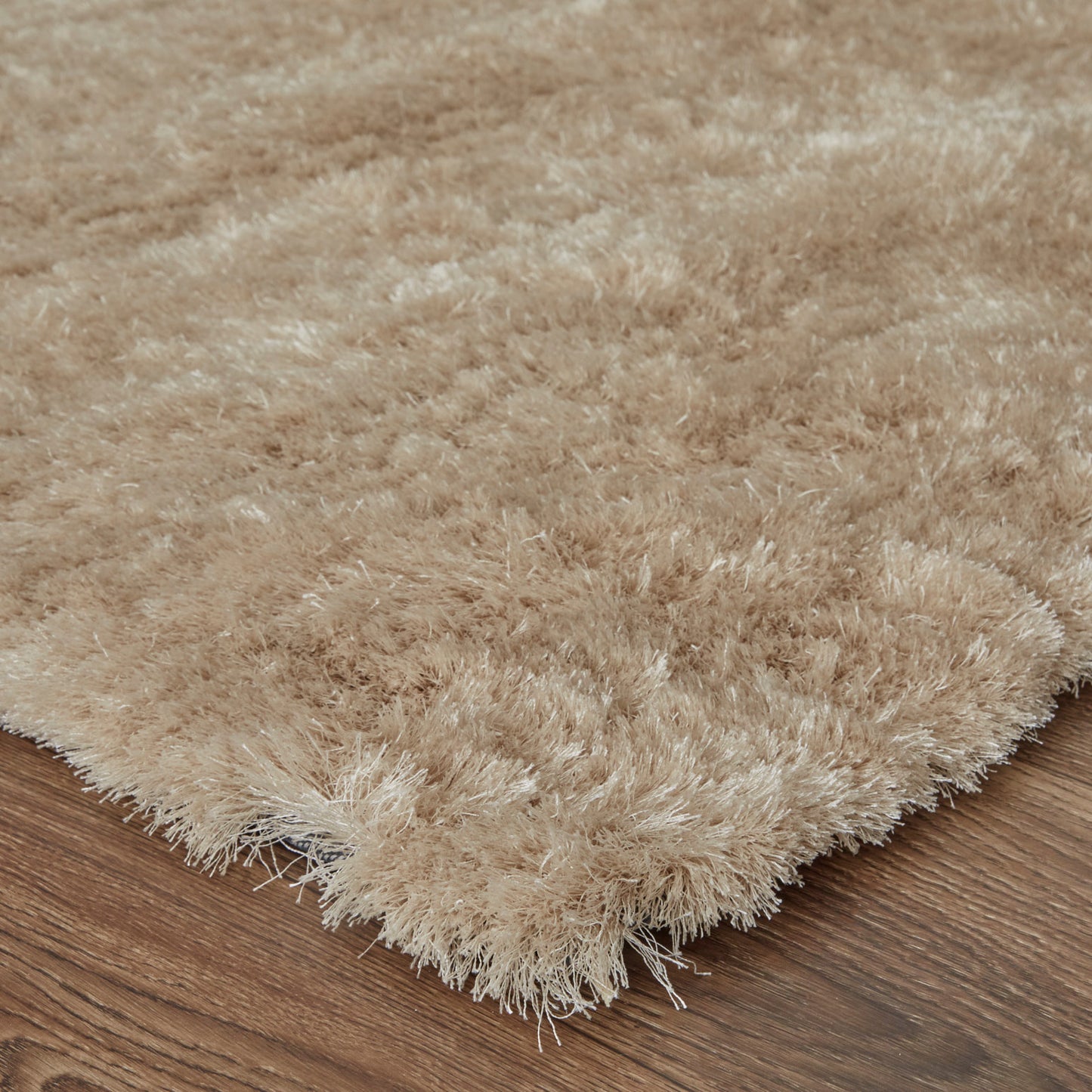 Indochine Modern/Luxury & Glam/Casual Solid Brown/Tan - Feizy Rug