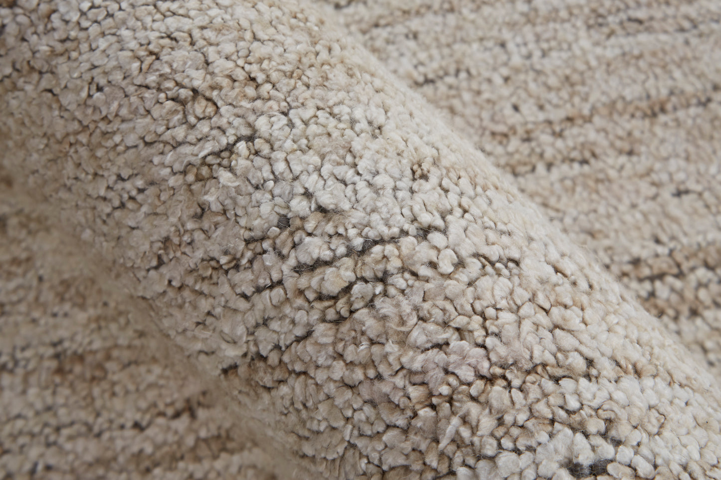Delino Transitional/Casual/Industrial Solid Taupe - Feizy Rug