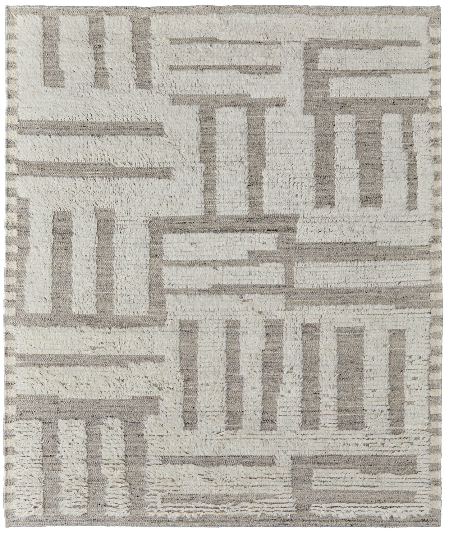 Ashby Transitional/Farmhouse Gray/Ivory Area Rug
